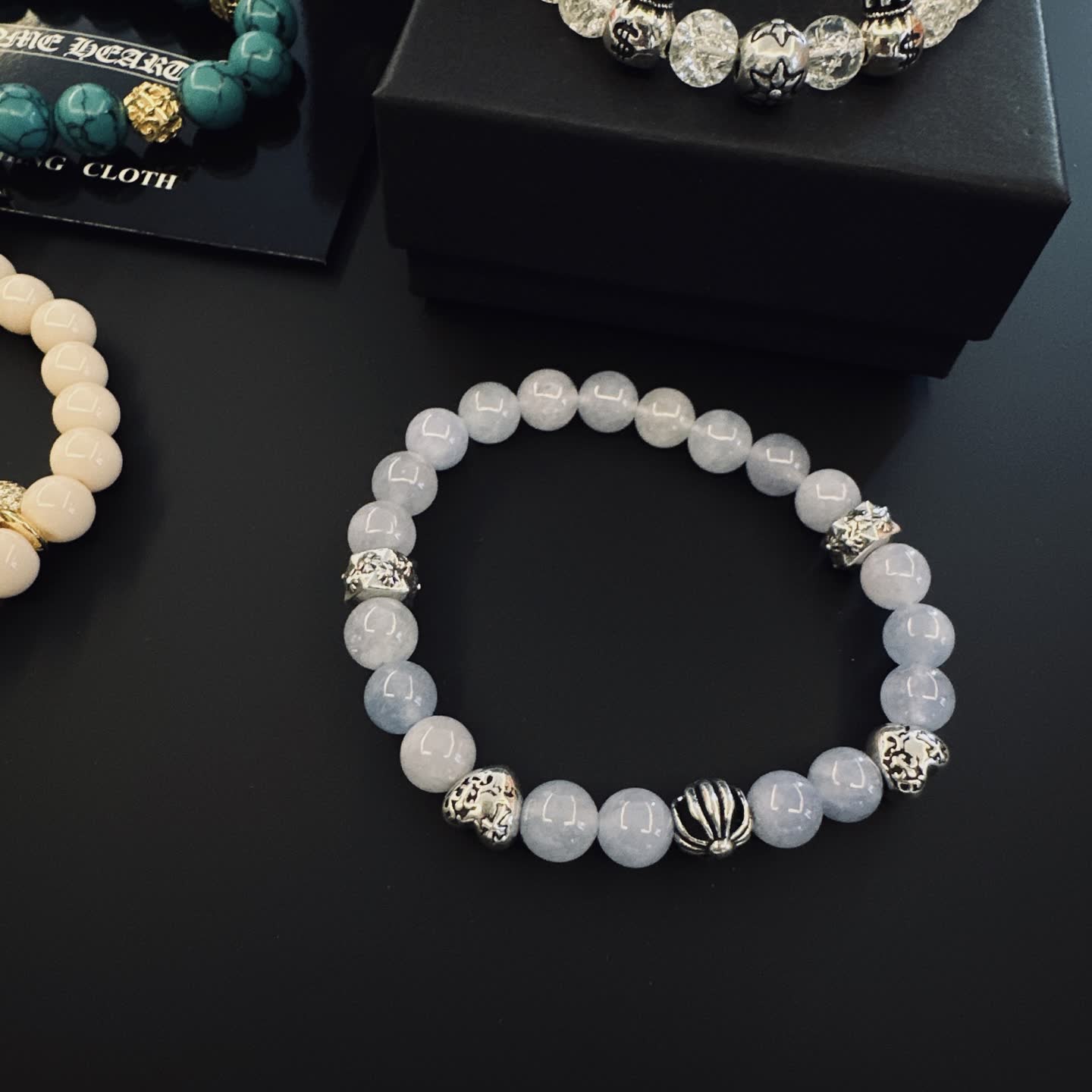 Chrome Hearts Beaded Bracelet Set